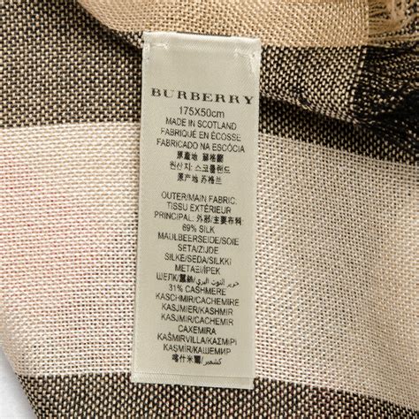 burberry inside tag|authentic burberry scarf tag.